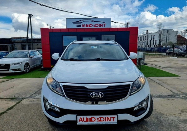Kia Sportage cena 43500 przebieg: 222938, rok produkcji 2013 z Kraków małe 121